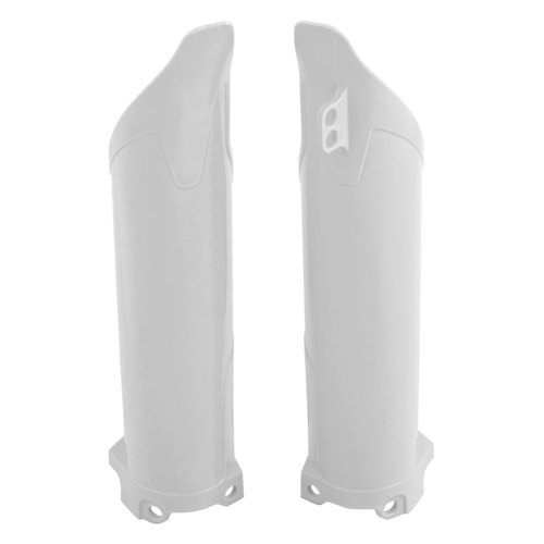 Racetech Kawasaki Fork Protectors - White - EMD Online