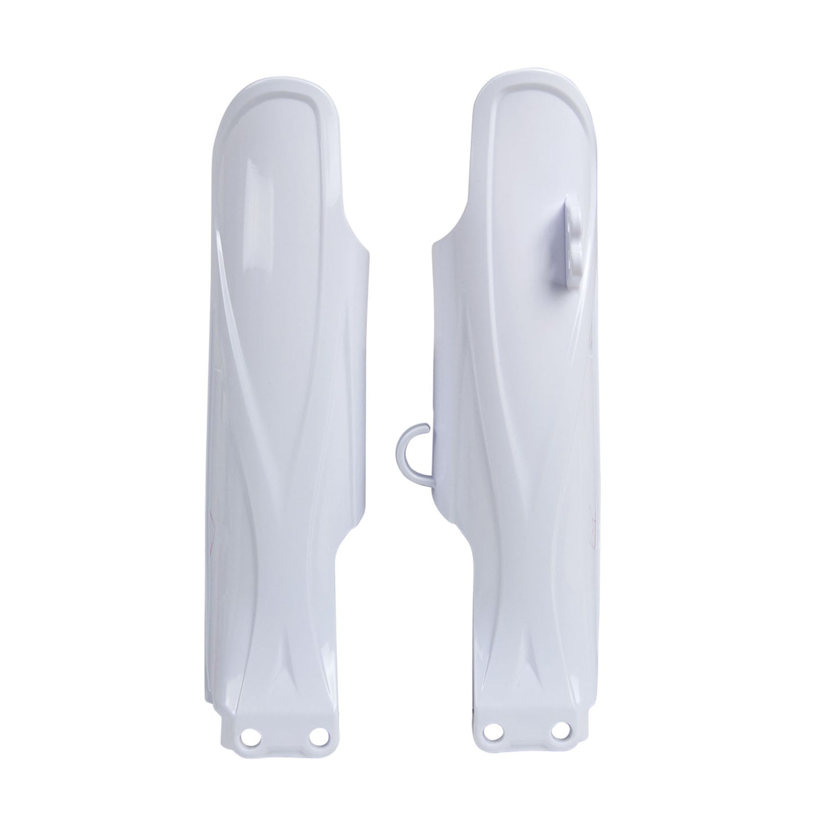 Racetech Yamaha Fork Protectors - White - EMD Online