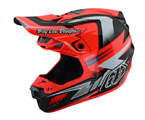 Troy Lee Designs SE5 Saber Helmet W/Mips - Fluo Orange - EMD Online