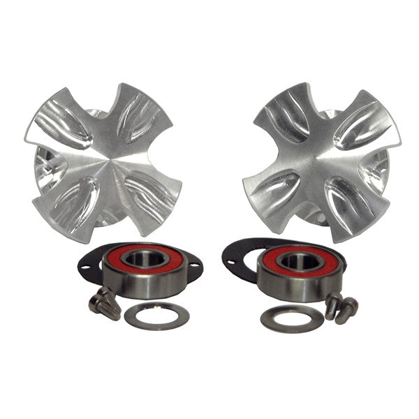 Lonestar Yamaha ATV Replacement Front Wheel Hub Caps - EMD Online