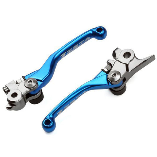 Zeta Husqvarna Pivot Lever Set - Blue - EMD Online