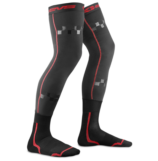 EVS Tug Fusion Knee Brace - Red/Black - EMD Online