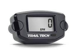 Trail Tech Black TTO Front Button Tach/Hour with Maintenance - EMD Online