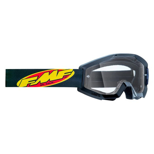 FMF 2021 Powercore - Core Black - Clear Mirror Lens - EMD Online