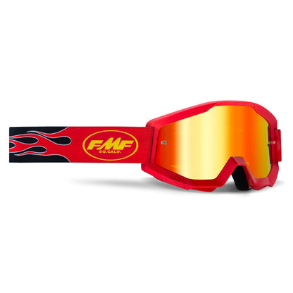 FMF 2021 Powercore - Flame Red - Red Mirror Lens - EMD Online