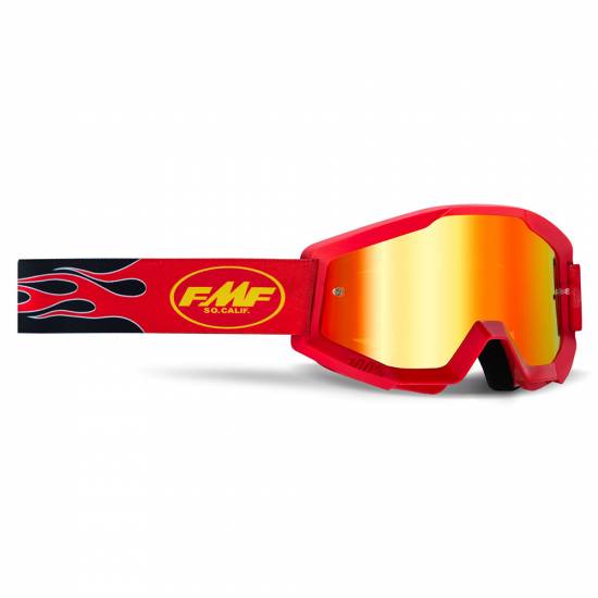 FMF 2021 Youth Powercore Flame - Red Mirror Lens - EMD Online