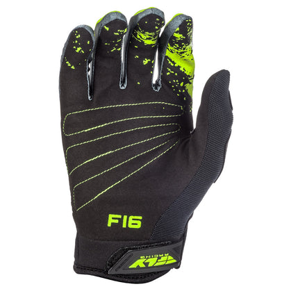 FLY Youth F-16 - Black/ Fluo Yellow - EMD Online