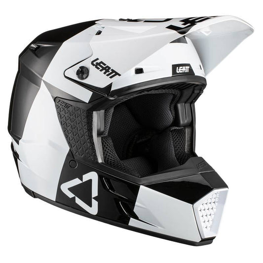 LEATT Moto 3.5 V21 - Black/White - EMD Online