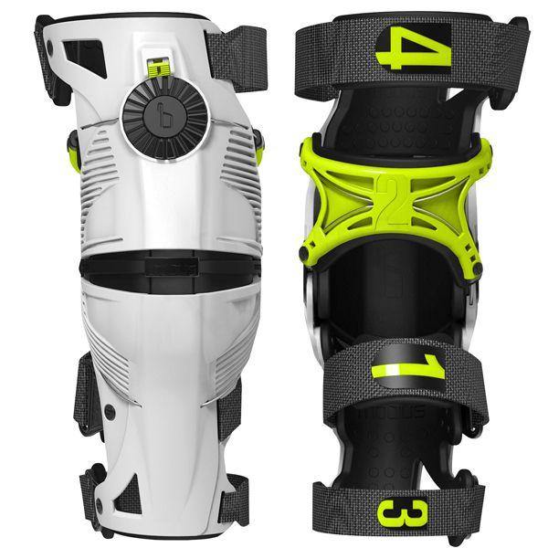 Mobius X8 Knee Brace - White/Yellow - EMD Online
