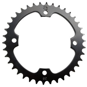 PD 38T Yamaha ATV Steel Sprocket - Black - EMD Online