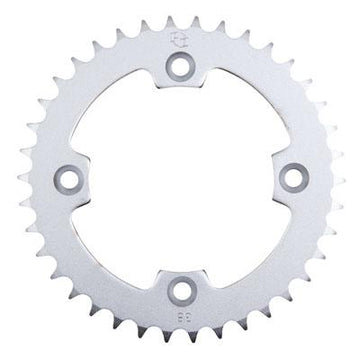 PD 38T Suzuki ATV Steel Sprocket - Silver - EMD Online
