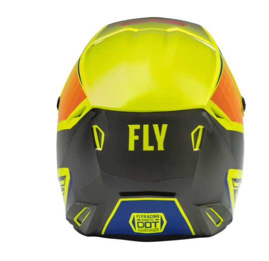 FLY Youth Kinetic Drift - Blue/Hi-Vis Yellow/Charcoal - EMD Online