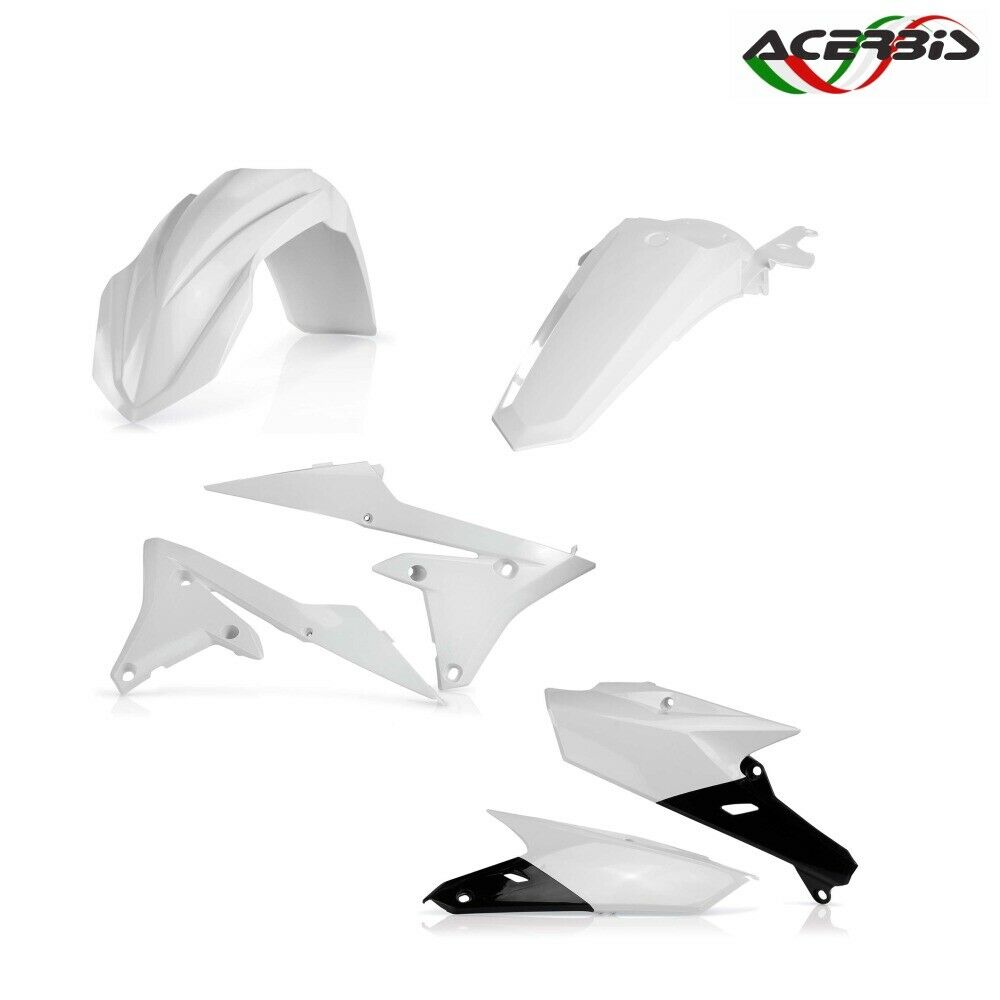 Acerbis Yamaha Full Plastic Kit - White - EMD Online