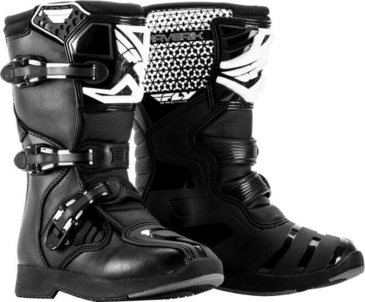 FLY Mini Youth Maverick Boots - Black - EMD Online