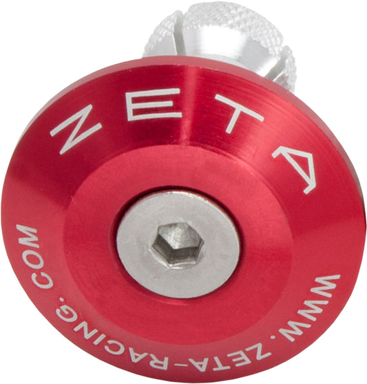 Zeta 29mm Handlebar Bar End Plugs - Red - EMD Online
