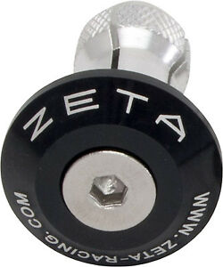 Zeta 29mm Handlebar Bar End Plugs - Black - EMD Online