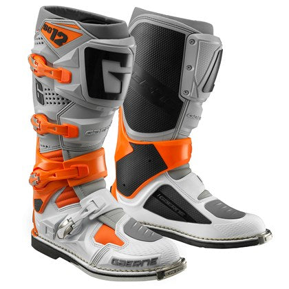 Gaerne SG 12 MX - Orange/Grey/White - EMD Online