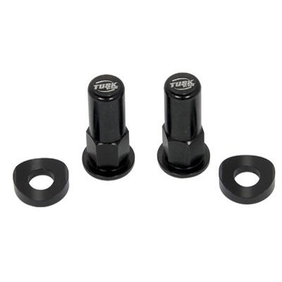 TUSK Gas Gas Rim Lock Nut/Spacer Kit - Black - EMD Online