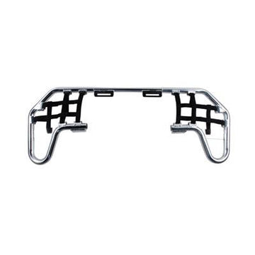 TUSK Polaris Comp Series Nerf Bars - Silver With Black Webbing - EMD Online
