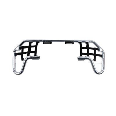 TUSK Kawasaki Comp Series Nerf Bars - Silver With Black Webbing - EMD Online