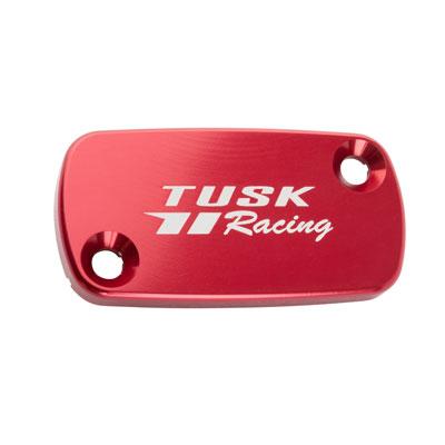 TUSK Honda Anodized Front Brake Reservoir Cap - Red - EMD Online