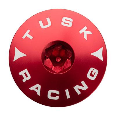 TUSK Suzuki Billet Aluminium Engine Plug Kit - Red - EMD Online