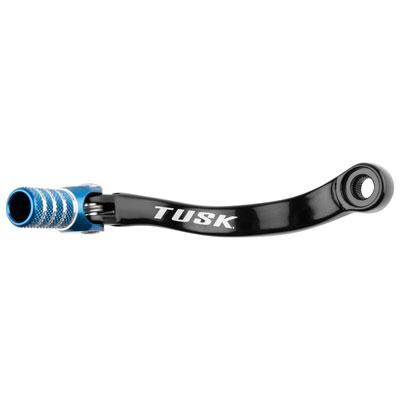 TUSK KTM Folding Shift Lever - Black/Blue Tip - EMD Online