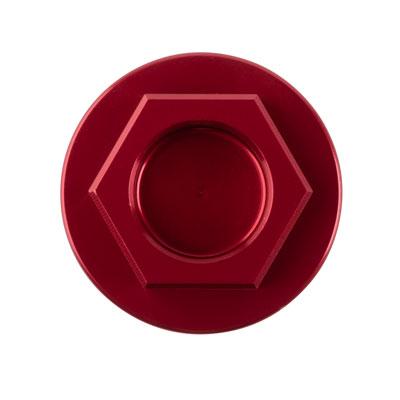 TUSK Kawasaki Oil Filler Plug - Red - EMD Online