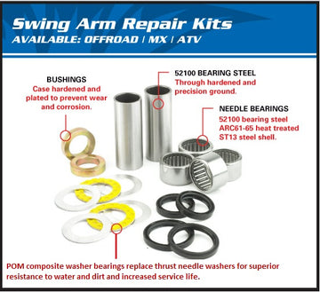 All Balls KTM Swing Arm Bearing & Seal Kit - EMD Online
